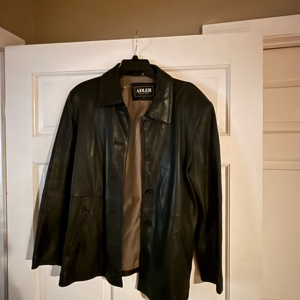 Adler Women's Black Leather Jacket